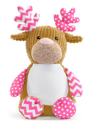 Harlequin Elch pink - Janines Fadenzauber