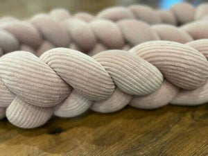 Kuschelig weiche Fleececord Knotenschlangen – Geflochtene Bettschlangen Konfigurator – nach Wunsch Mein Shop