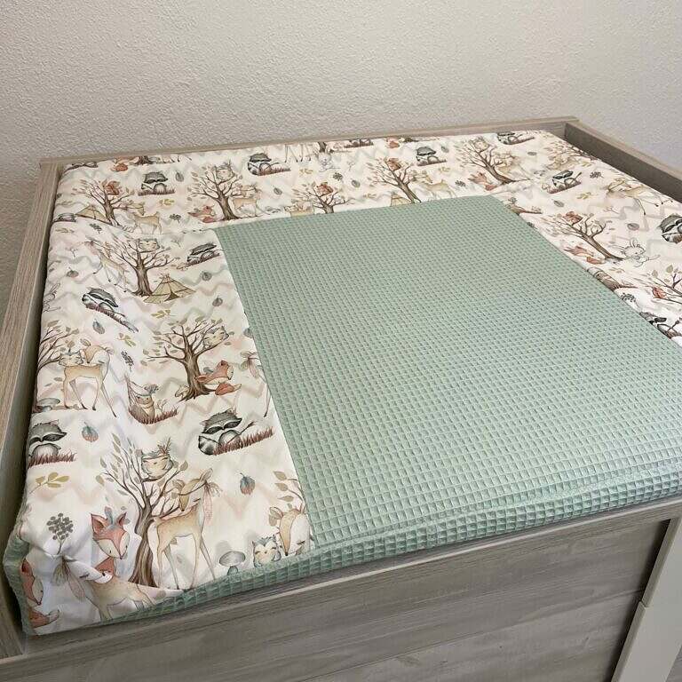 Wickelauflagenbezug mit Reißverschluss für VÄDRA Auflage Mein Shop