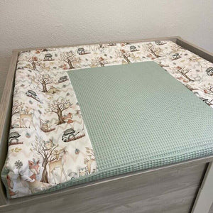 Wickelauflagenbezug mit Reißverschluss für VÄDRA Auflage Mein Shop