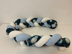 Bettschlange Weiß, Weltall, Rauchblau