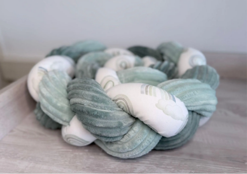 Braided bed snake – customize to your liking – configurator – from 70cm to 650cm