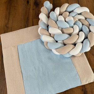 Konfigurator Wickelauflage mit geflochtener Umrandung, individuell gestaltbar, in variabler Design-Variante, von Mein Shop