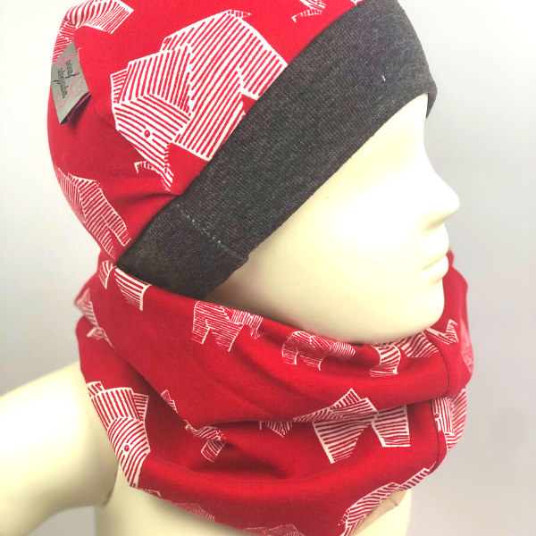 Loop BIO-Elefanten rot