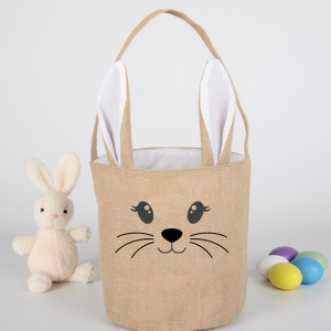 Ostertasche Jute - nach Wunsch bedruckt Mein Shop