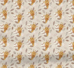 Geflochtene Bettschlange mit Giraffenmuster, individuell konfigurierbar, von Mein Shop, ab 70cm bis 650cm lang