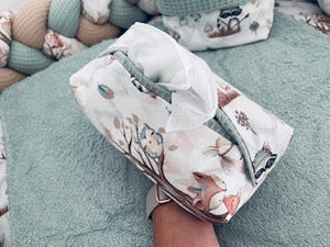 Feuchttücherhülle / Farbe nach Wunsch / Feuchttücher Aufbewahrung Mein Shop