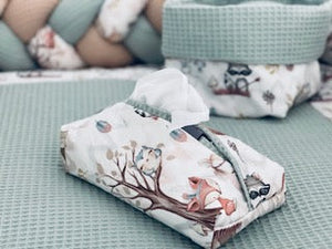 Feuchttücherhülle / Farbe nach Wunsch / Feuchttücher Aufbewahrung Mein Shop