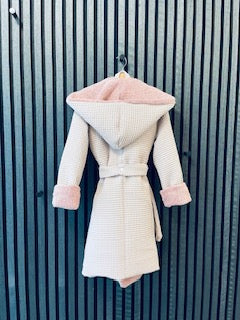 Bademantel für Kinder - Waffelstoff und Frottee Mein Shop