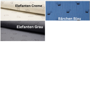 Hellblauer Pucksack oder Schlafsack von Mein Shop, variierende Farbwahl, weiche, bequeme Textur für Babyschlaf.