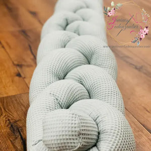 Geflochtene Bettschlange von Mein Shop, individuell konfigurierbar, in verschiedenen Längen, aus Baumwolle, für Kinderbett oder Sofa
