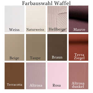 Stillkissenbezug aus Musselin mit individueller Stickerei, farbige Auswahl, passend für Stillkissen, handgefertigt von Mein Shop