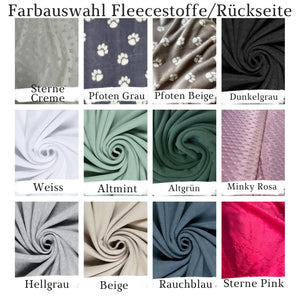 Weiche Babydecke mit individuellem Namen, aus Musselin-Stoff, in verschiedenen Farben, von Mein Shop.