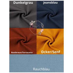 Rauchblaues Windel-Etui für Wickeltasche, kompakte Windeltasche aus langlebigem Material, ideal für unterwegs
