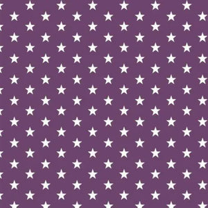 Lila-Violett Farbmuster zum Bestellen, einfache Vorlage mit Sternenmuster in lila und violett, Produkt von Mein Shop