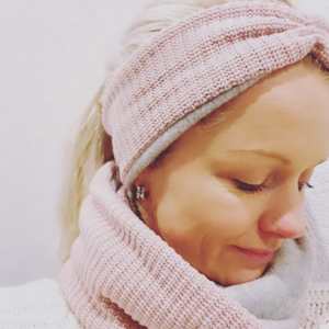 Wickelschal / Wickelloop Strick - Janines Fadenzauber