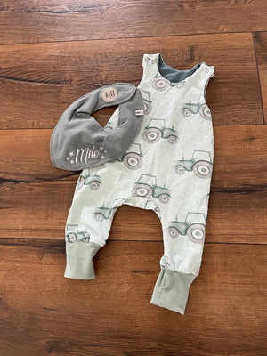 Strampler - Traktoren - BIO Mein Shop