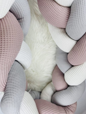 Nestchenschlange / Bettschlange geflochten – nach Wunsch – freie Farbauswahl – Länge 2m Mein Shop