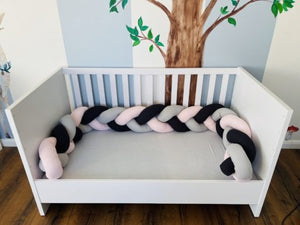 Nestchenschlange / Bettschlange geflochten – nach Wunsch – freie Farbauswahl – Länge 2m Mein Shop