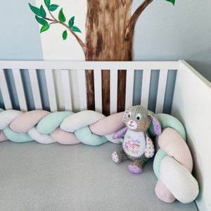 Nestchenschlange / Bettschlange geflochten – nach Wunsch – freie Farbauswahl – Länge 2m Mein Shop