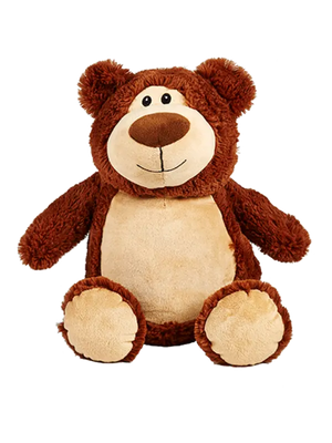 Bär - personalisierbar - Janines Fadenzauber