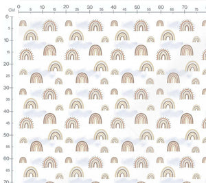 Konfigurator Wickelauflage mit geflochtener Umrandung, individuell gestaltet, in der Variation, Anzeige auf Bildschirm.