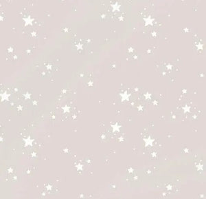 Beige Farbmuster mit Sternen, einfache Vorlage zum Bestellen, zeigt die Farbkombination und Designdetails.