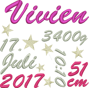 Harlequin Elch blau - Janines Fadenzauber