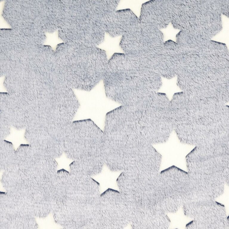 Babydecke personalisiert – mit Kuschelfleece – verschiedene Farben