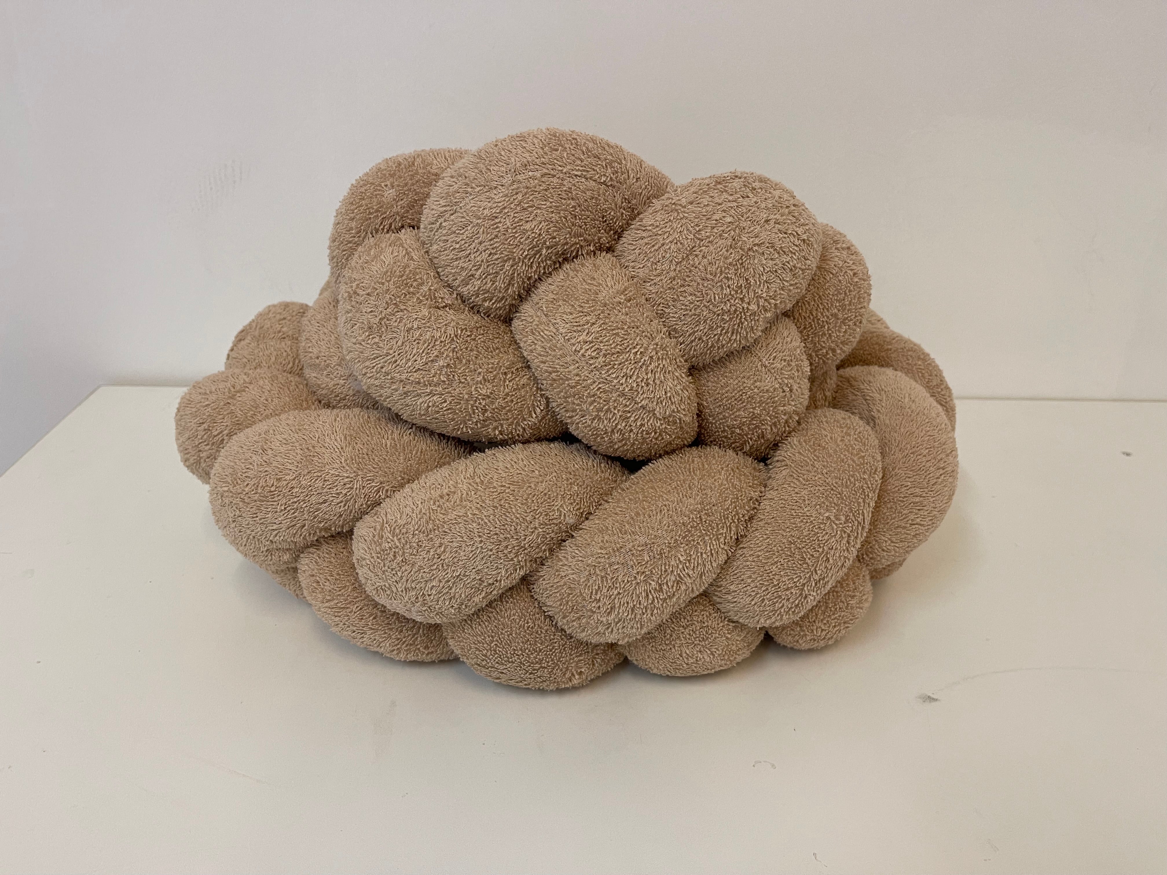 Bettschlange Frottee Beige