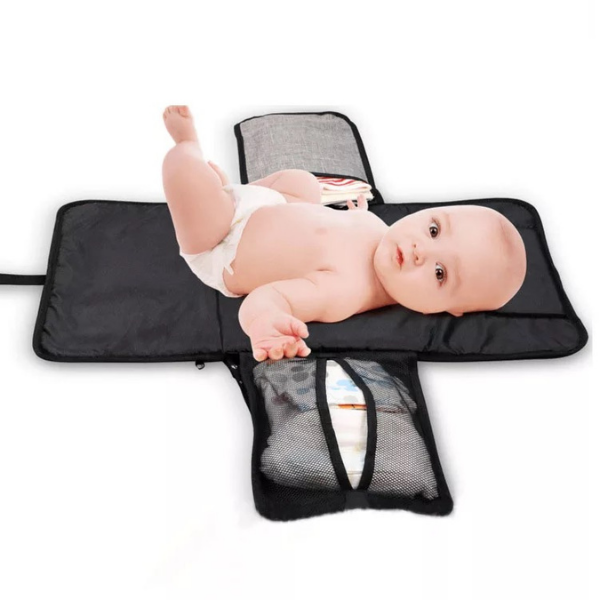 Wickelunterlage nach Wunsch beschriftet