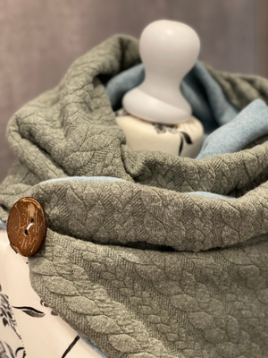 Wickelschal, Dreieckstuch Grün Mein Shop