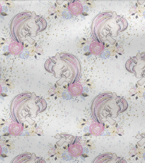 Stillkissen von Mein Shop mit individuellem Bezug und Einhorn-Stickerei, aus weicher Baumwolle, bequem für Mutter und Baby