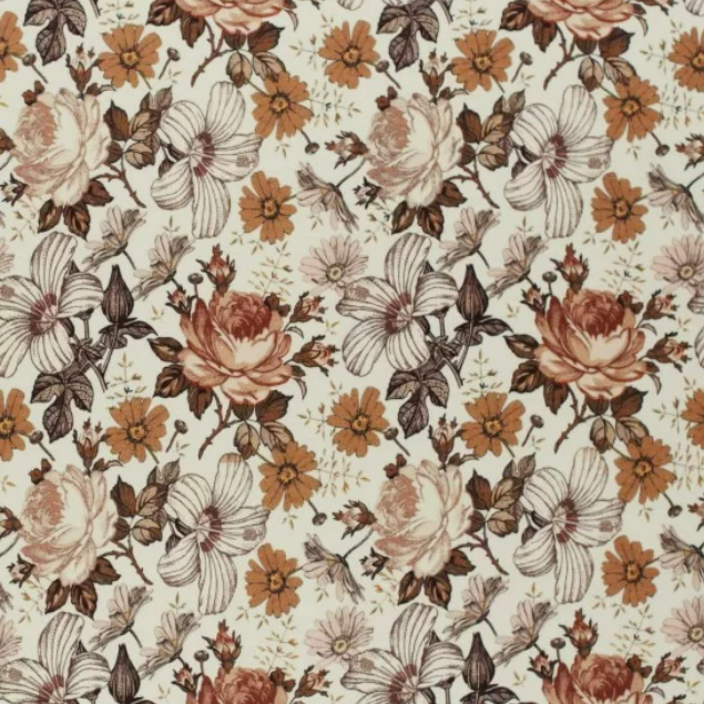 Stillkissen von Mein Shop mit buntem Retro-Blumenmuster und individuellem Bezug, nach Wunsch bestickt, bequem und stilvoll.