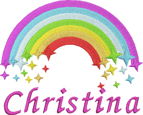 Harlequin Elch pink - Janines Fadenzauber 