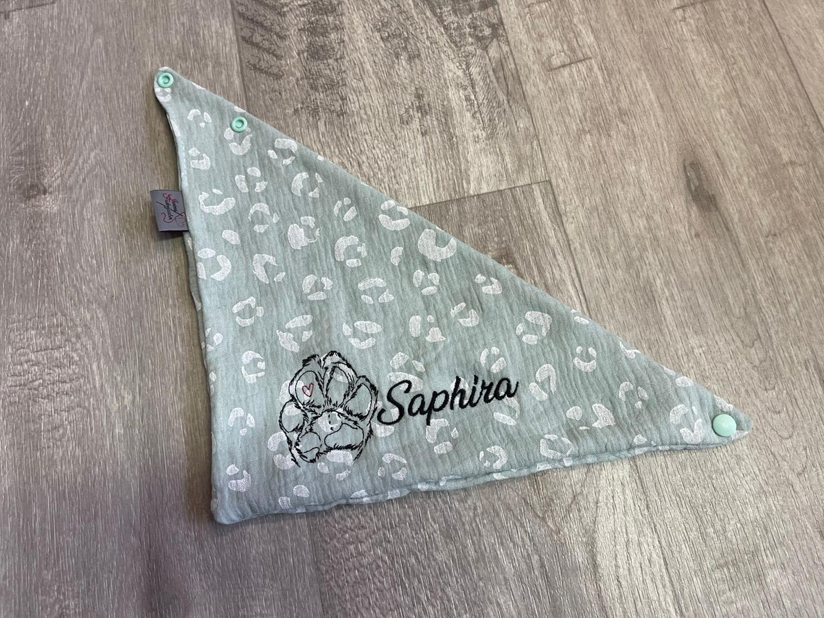 Hundehalstuch Musselin - Personalisiert Mein Shop