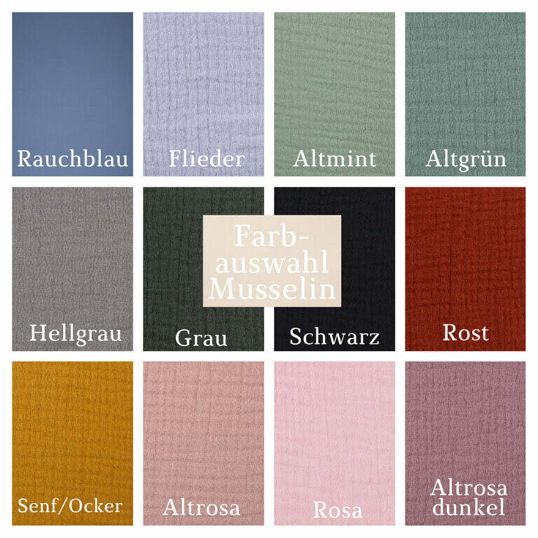 Bio XXL-Tuch / Schal / Musselintuch