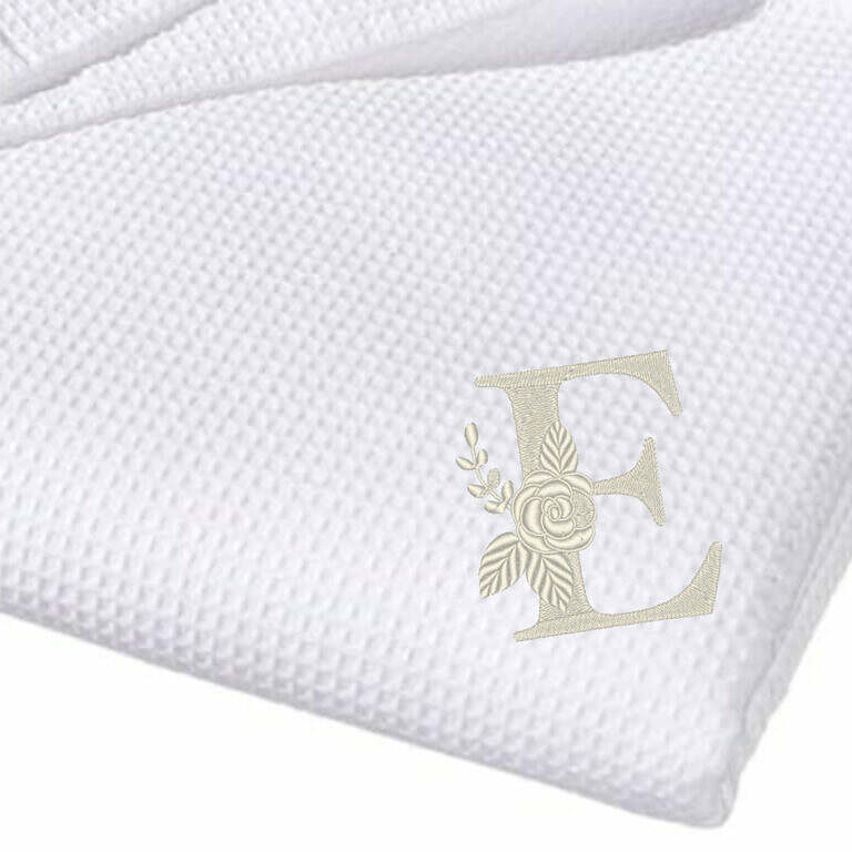 Babydecke Waffelstoff - Personalisiert