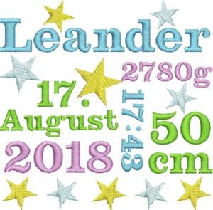 Harlequin Elch blau - Janines Fadenzauber 