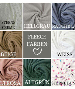 Babydecke Personalisiert mit Fleece (Versand nach 3-5 Werktagen) 8