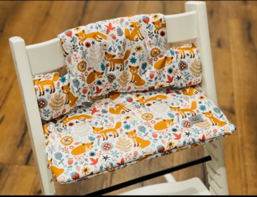 3in1 Sitzkissen -Verschiedene Designs - Sitzkissen passend für Stokke Tripp Trapp - abwaschbar für Kinder-Hochstuhl 7